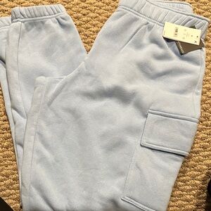 Light Blue Jogger Pants